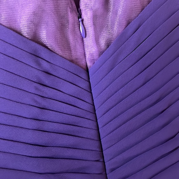 Morilee by Madeline Gardner V-neck Floor-Length Chiffon Evening Dress size 12 - Picture 13 of 14